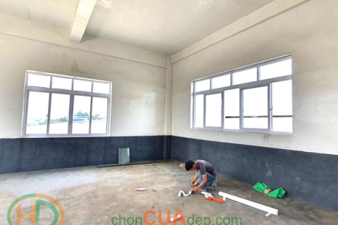 Cửa nhựa lõi thép đẹp Biên Hòa