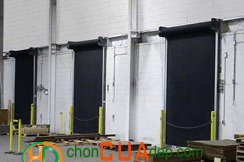 Cửa cuốn cao su chuyên dùng trong công nghiệp