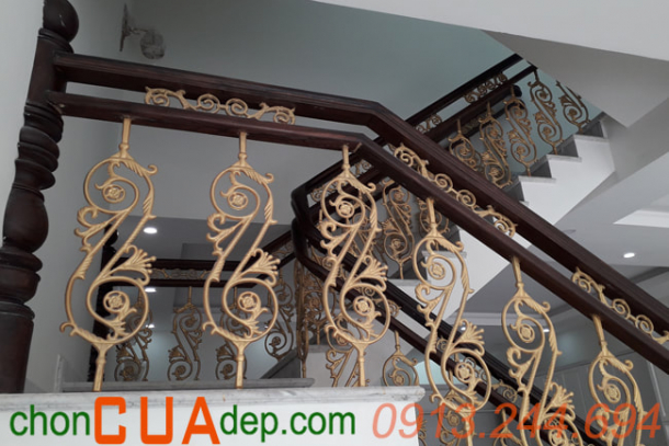 Cầu thang lan can sắt - Gia công kỹ nghệ sắt tại Biên Hòa