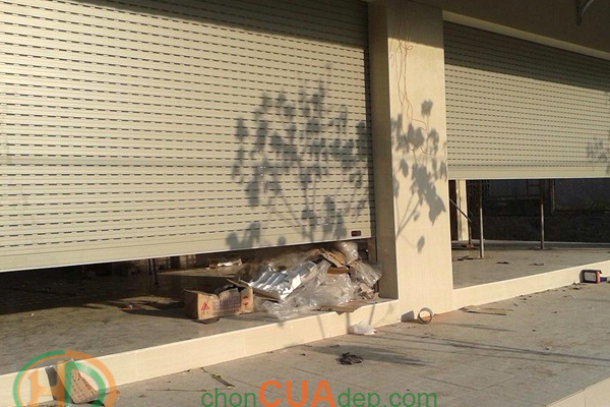 Cửa cuốn dùng cho cửa nhà xưởng, cửa cổng tại Biên Hòa
