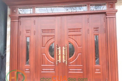 Cửa Thép - Cửa Chống Cháy Vân Gỗ Siêu Bền Đẹp