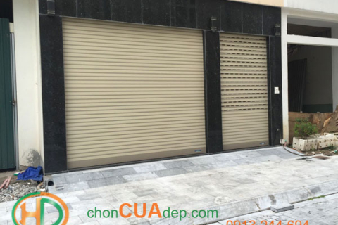 Các bước thi công, lắp đặt cửa cuốn hoàn chỉnh