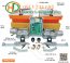 Motor âm sàn không chổi than Roger BR21-362 Italia
